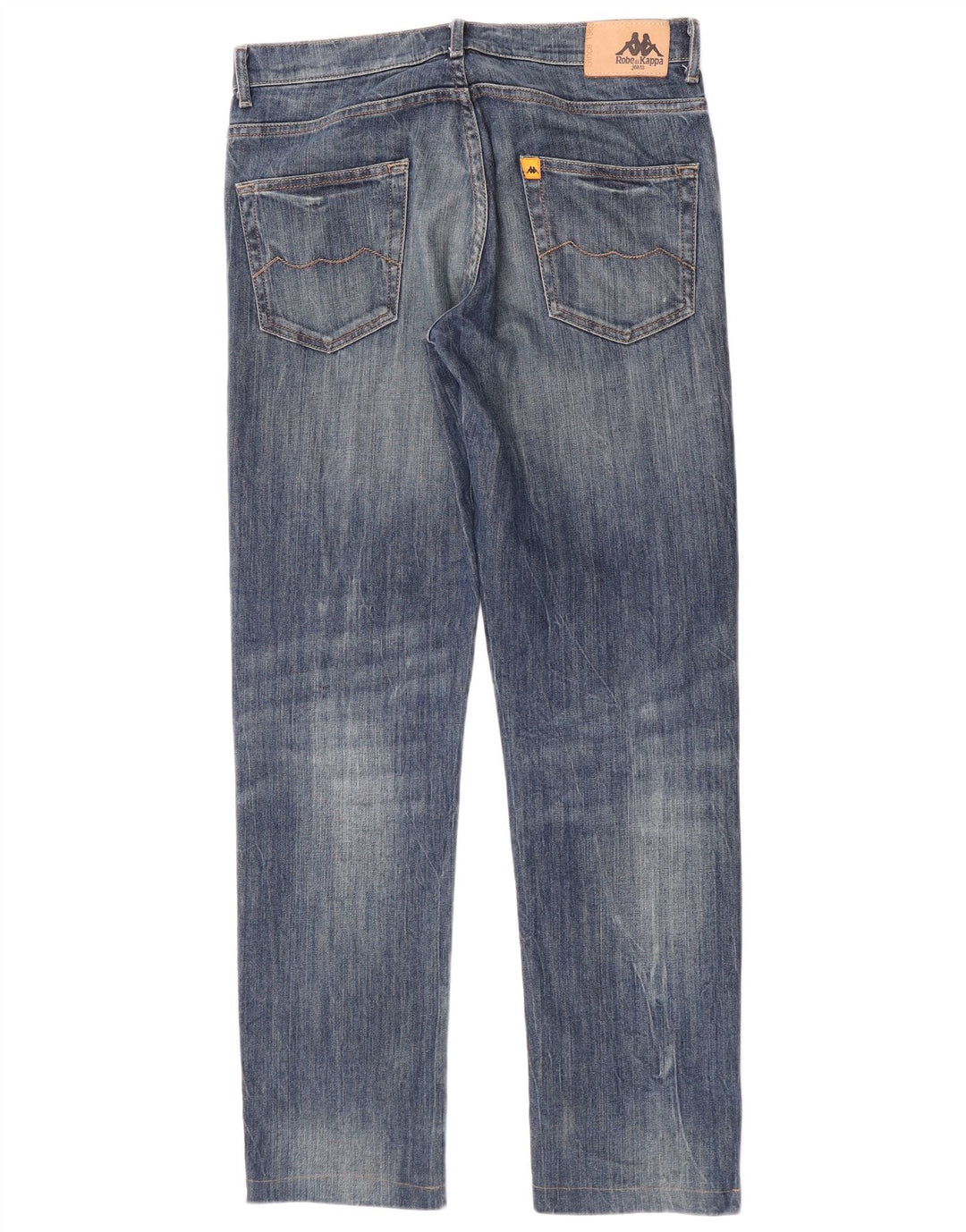 Мужские прямые джинсы Kappa Perfect Fit W32 L31, синие, хлопок