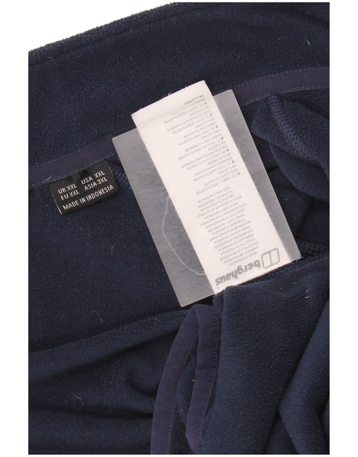 Мужская флисовая куртка Berghaus UK 44 2XL темно-синяя полиэстер