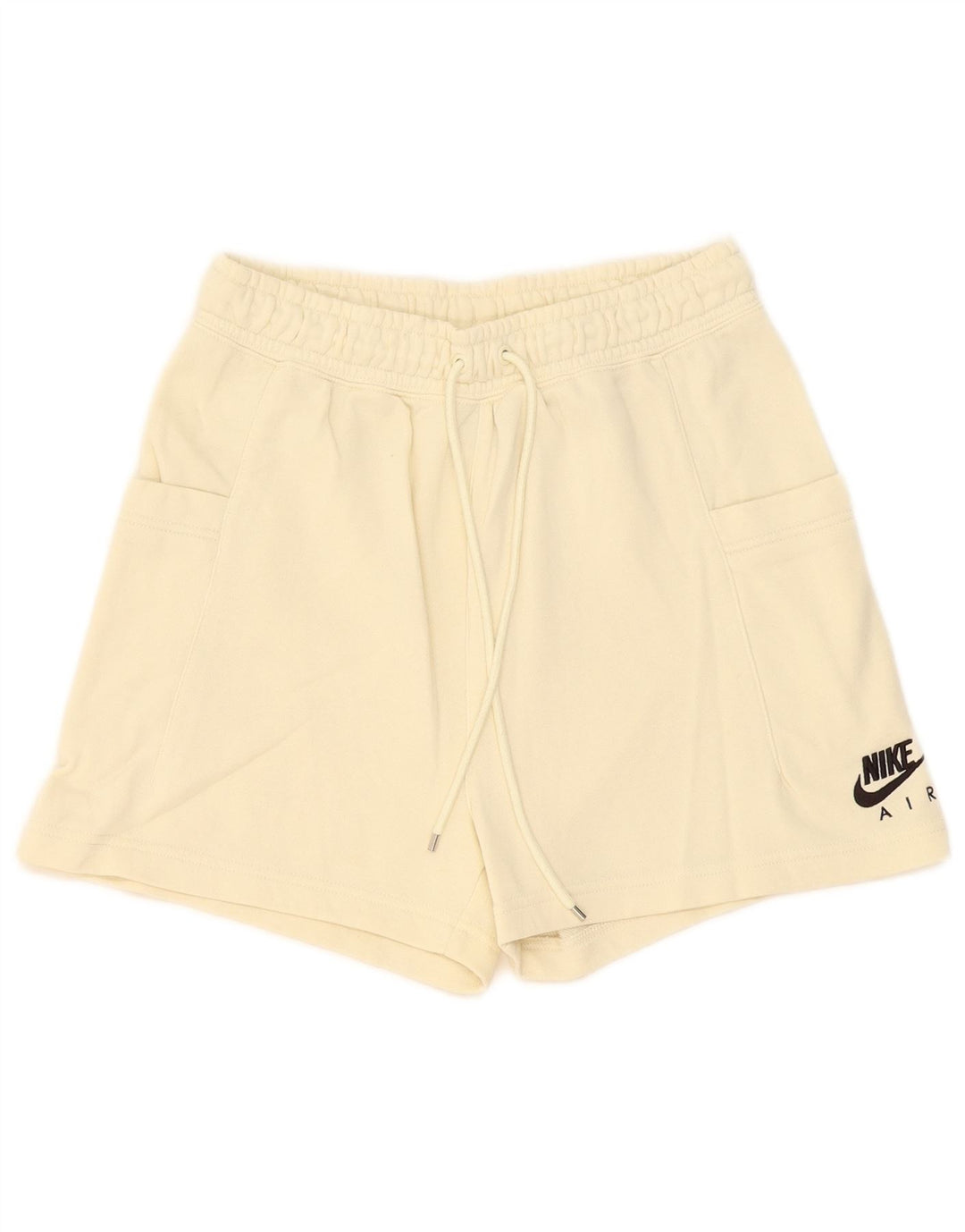 Женские спортивные шорты Nike UK 8, маленькие, бежевые, хлопок