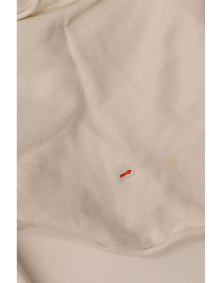 Женский укороченный джемпер с капюшоном CHAMPION UK 10, маленький цвет, белый хлопок