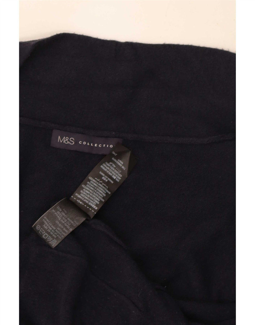 Женский удлиненный кардиган Marks & Spencer UK 12, средний темно-синий