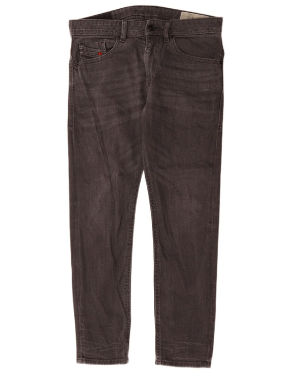 Мужские зауженные джинсы Diesel Thommer W32 L30, серый хлопок