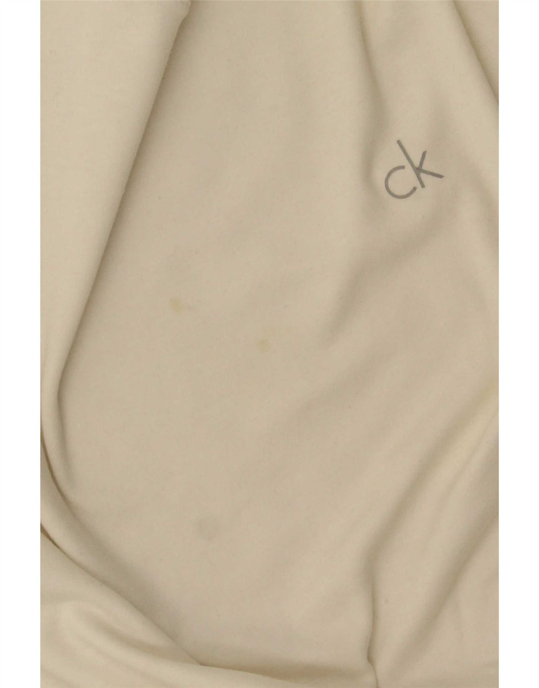 Calvin Klein Jeans Мужской топ с длинным рукавом, средний белый