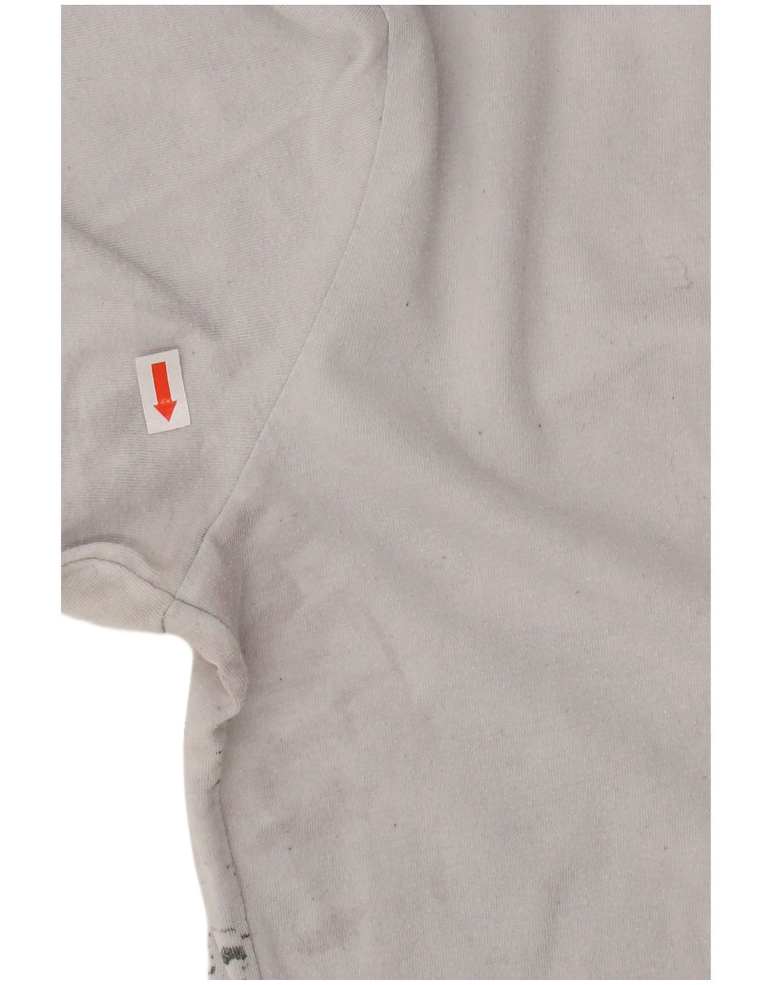 CALVIN KLEIN JEANS Mens Graphic T-Shirt Top Medium Grey Cotton