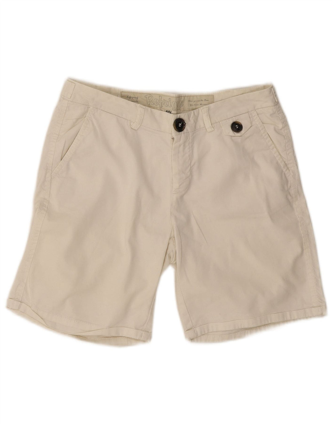 Женские шорты чинос Refrigue EU 40 Medium W30 Бежевые хлопковые