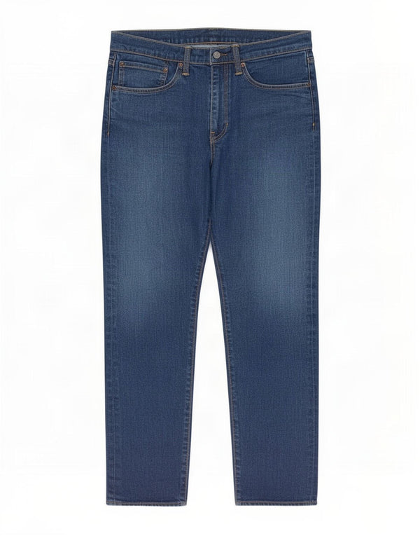 Мужские зауженные джинсы Levi's 512 W34 L30 синие, хлопок