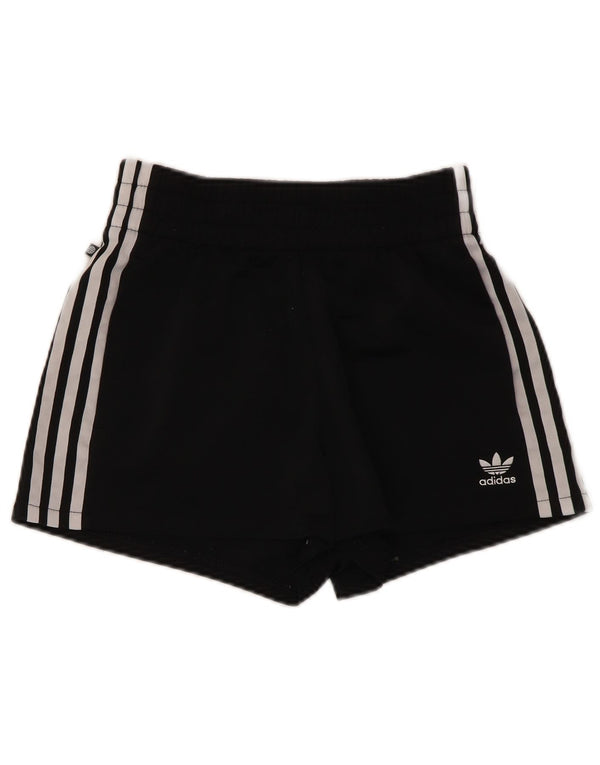 Женские спортивные шорты Adidas UK 4/6 XS, черный полиэстер