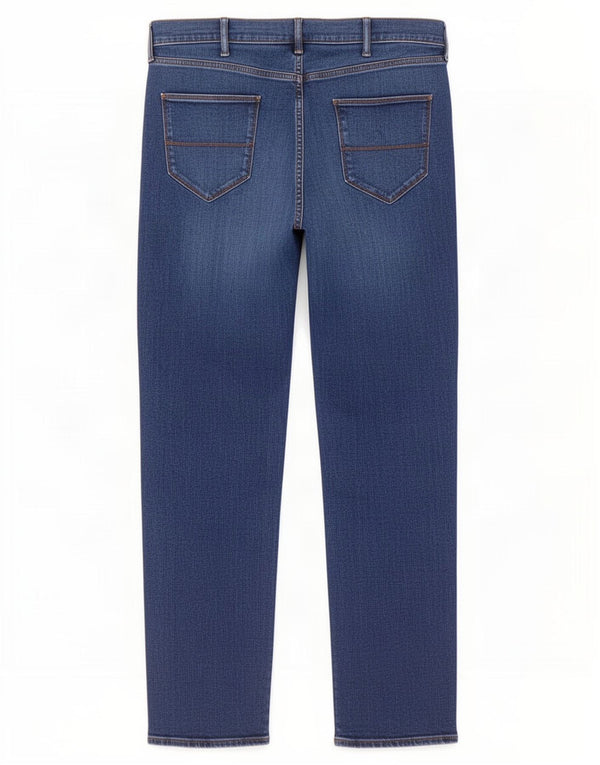 Мужские прямые джинсы Marks & Spencer W36 L31 синие, хлопок