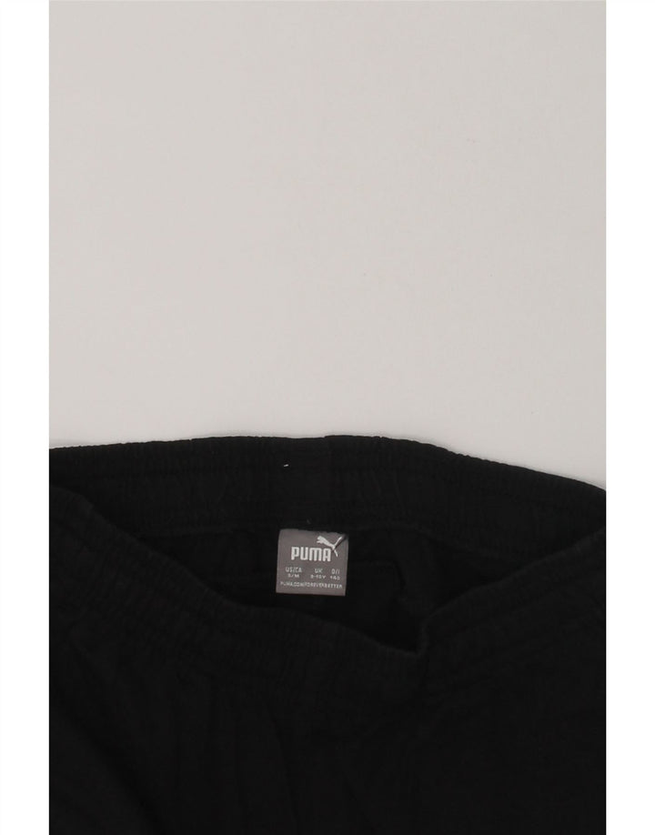 PUMA Boys Sport Shorts 9-10 Years Black | Vintage Puma | Thrift | Second-Hand Puma | Used Clothing | Messina Hembry 