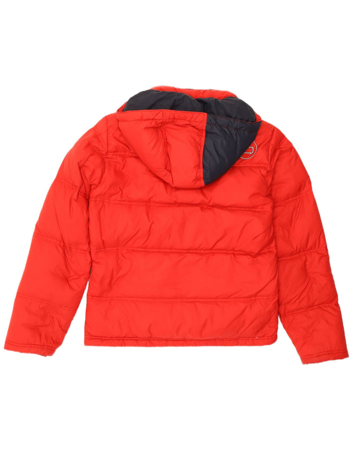 Мужская утепленная куртка Woolrich Penn-Rich с капюшоном UK 38, средний красный нейлон