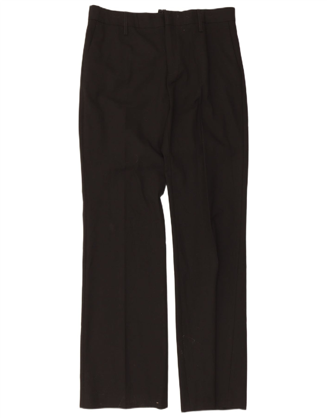 Женские прямые брюки чинос Zara EU 40 Medium W30 L34, черный полиэстер