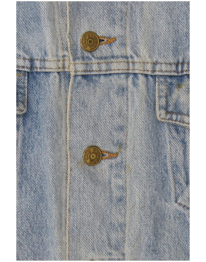 Мужской джинсовый жилет Carrera UK 14, хлопок среднего синего цвета