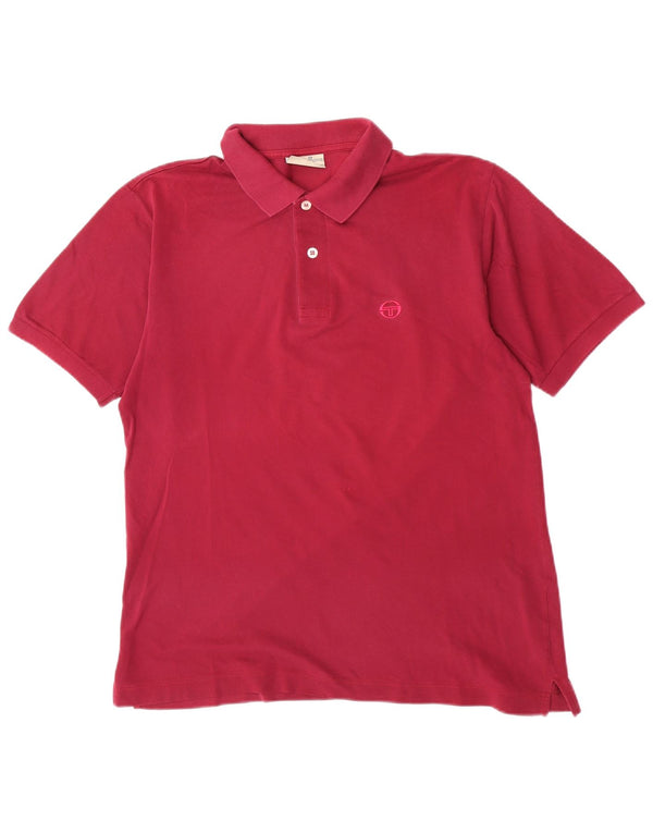 Мужская рубашка-поло Sergio Tacchini IT 48 Medium Maroon