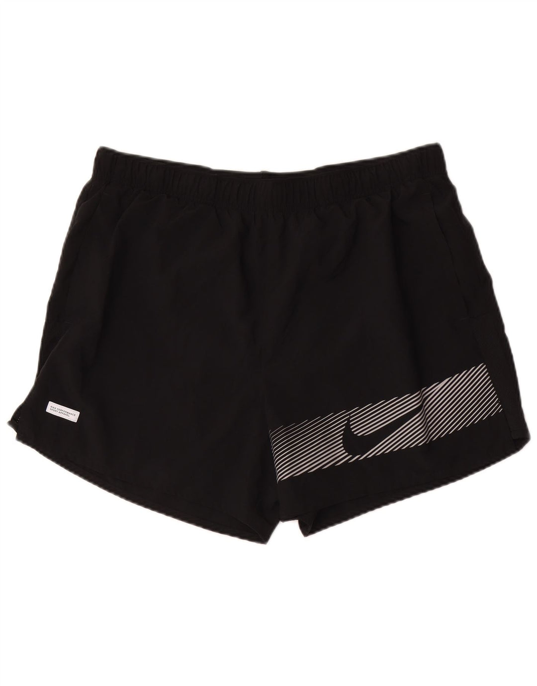 Мужские спортивные шорты Nike Dri Fit с графическим принтом, XL, черные, полиэстер