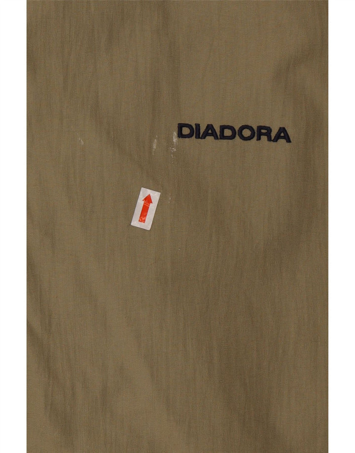 Мужская дождевик свободного кроя DIADORA UK 40, большой, бежевый, полиамид