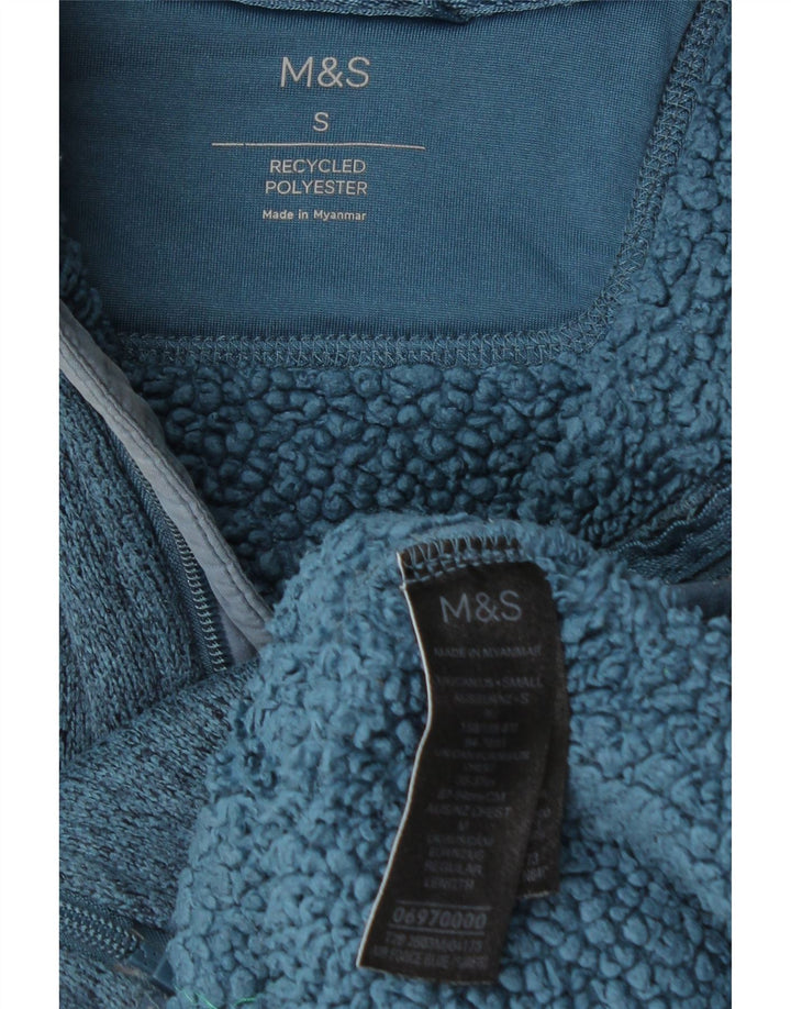 Мужской спортивный костюм Marks & Spencer, маленькая синяя куртка из полиэстера с крапинками