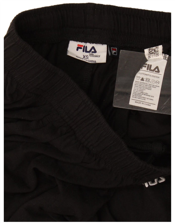 Мужские спортивные брюки Fila XS, черный хлопок