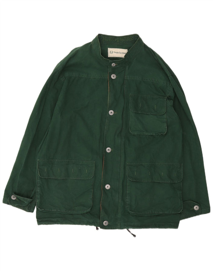 Мужская куртка SERGIO TACCHINI UK 42 XL, зеленый хлопок