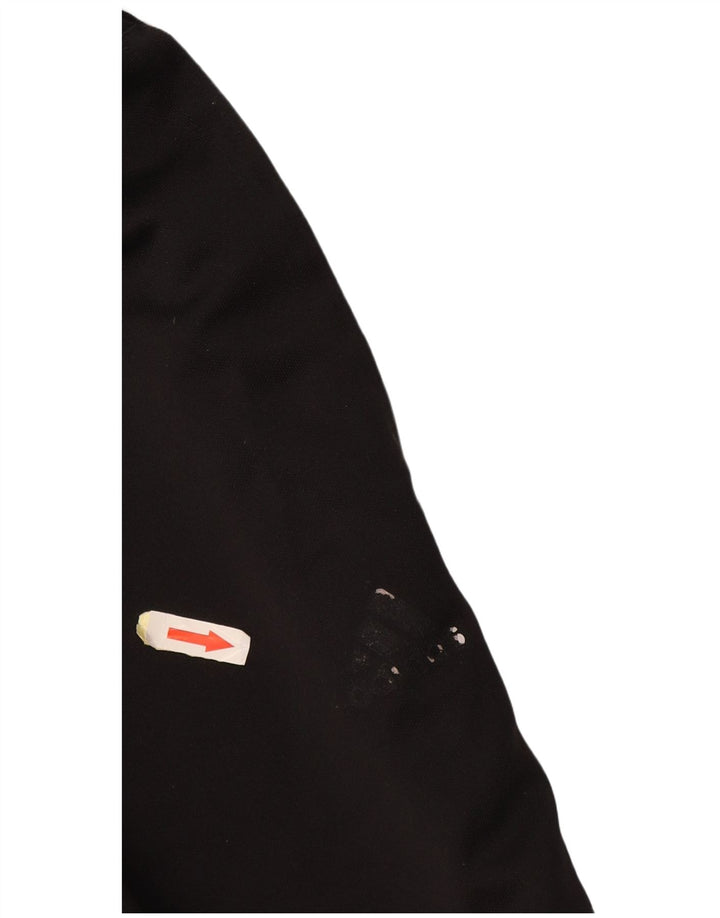 Мужские спортивные брюки Adidas, большие черные из полиэстера