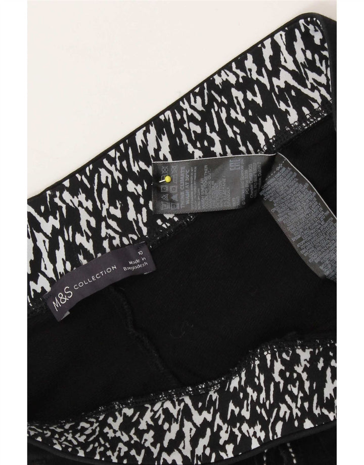 Женские спортивные брюки Marks & Spencer UK 10, маленькие, черные, хлопковые