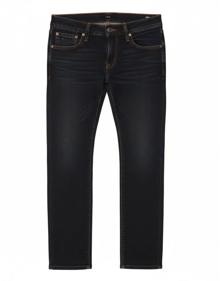 DIESEL Womens Matic Slim Jeans W29 L29 Navy Blue Cotton