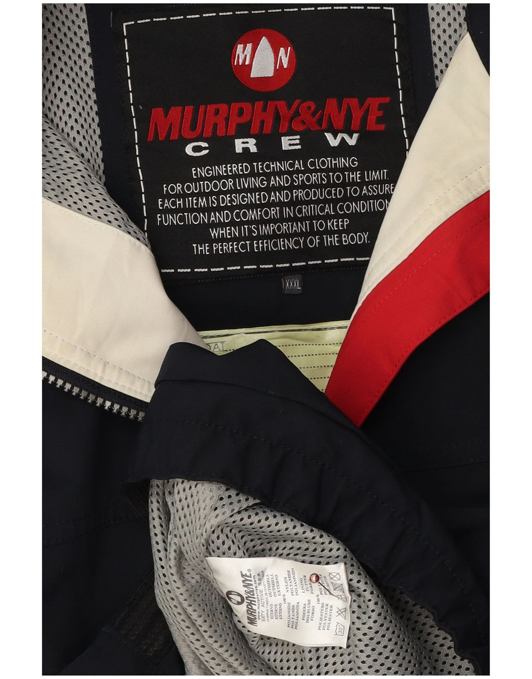 Мужская ветровка Murphy & Nye UK 44 2XL Темно-синий с цветными блоками