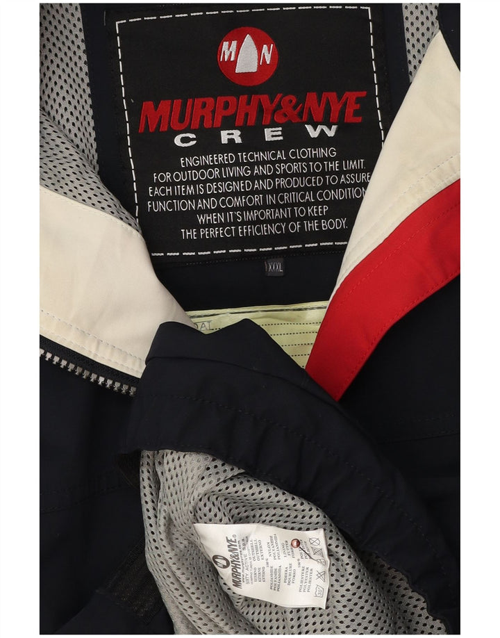 Мужская ветровка Murphy & Nye UK 44 2XL Темно-синий с цветными блоками
