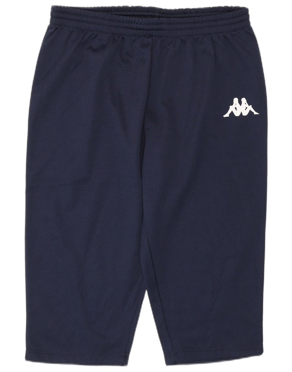 KAPPA Женские спортивные брюки-капри UK 18 XL Темно-синий полиэстер