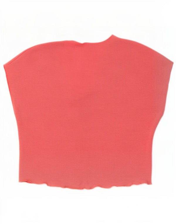 Женская блузка Zara Top UK 14, средний розовый