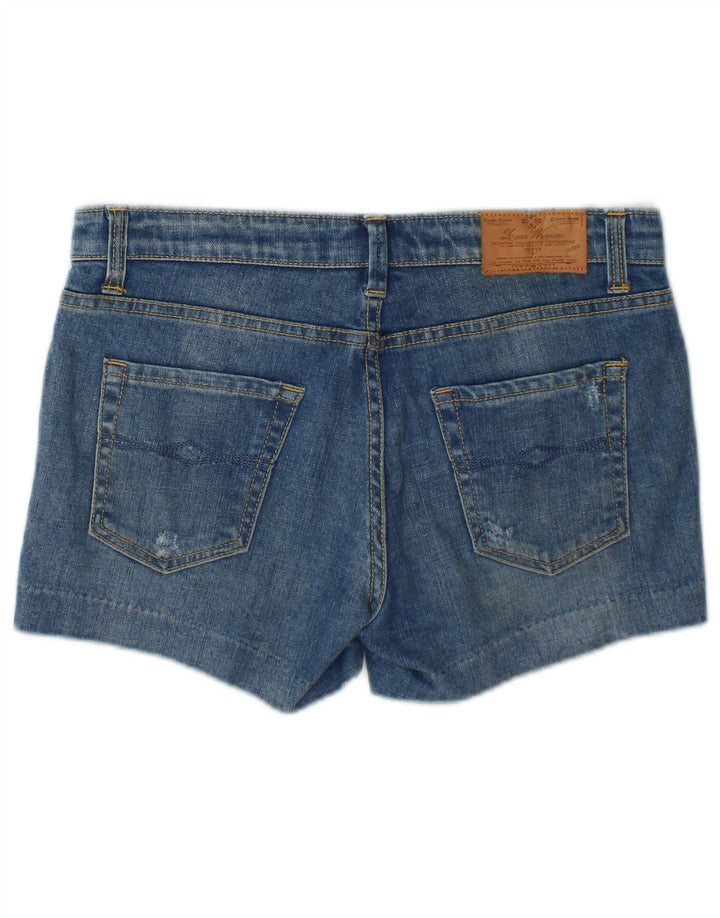 Женские джинсовые шорты Zara EU 38, маленькие W28, синие