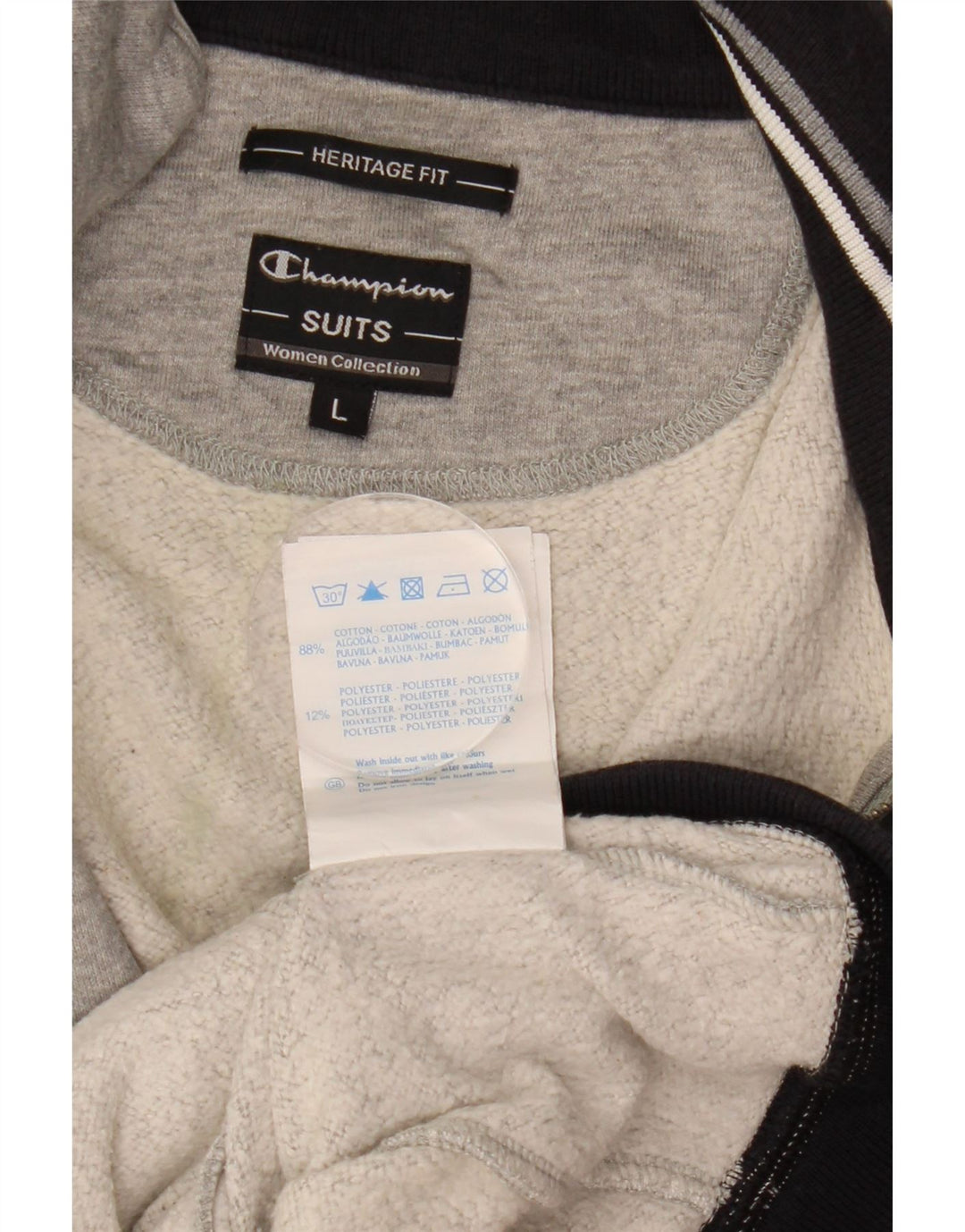 Женская спортивная куртка Champion Heritage Fit, верхняя куртка UK 16, большая серая