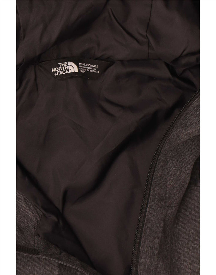 Мужская дождевик с капюшоном The North Face UK 36, маленький серый полиэстер