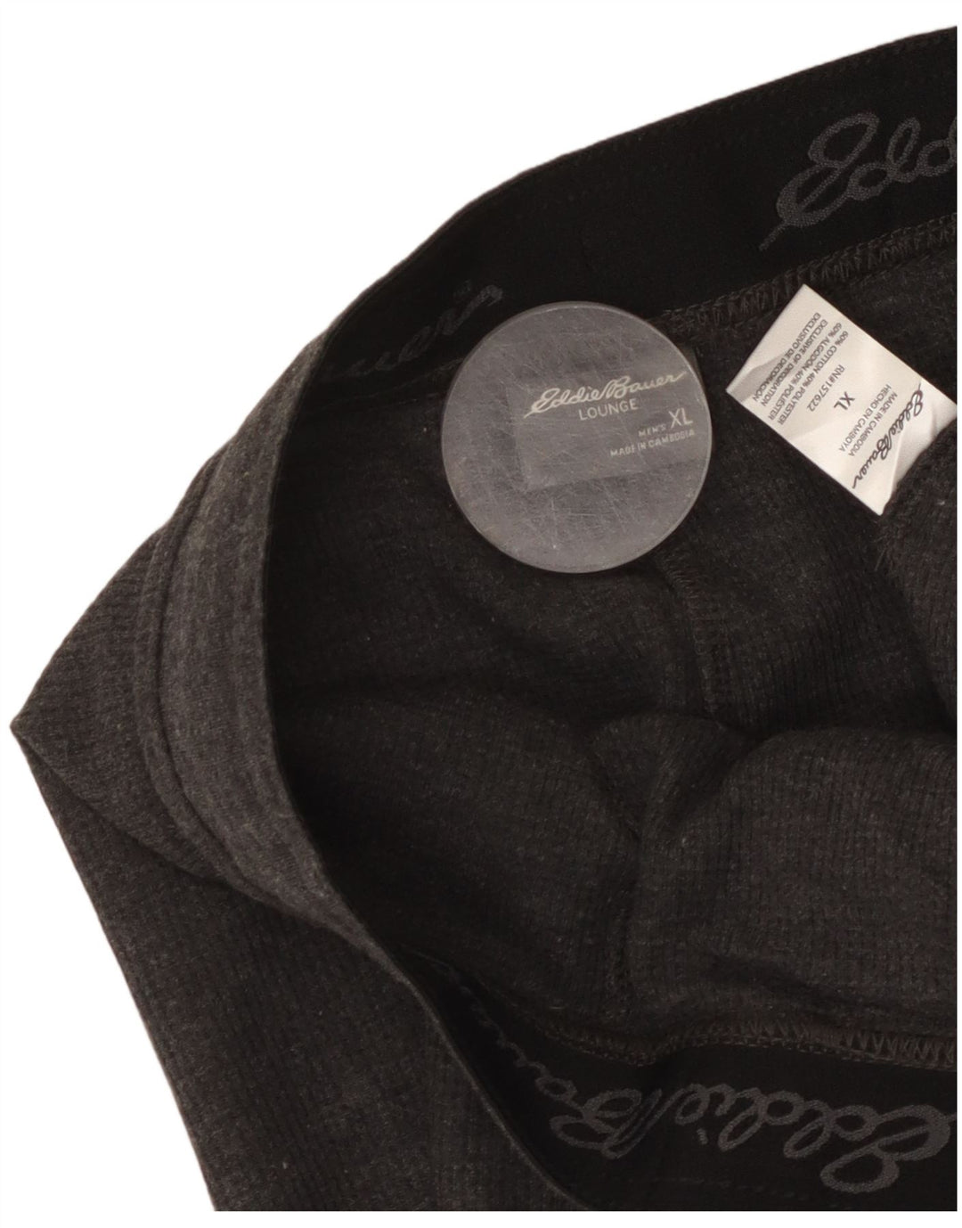 Мужские спортивные шорты Eddie Bauer XL, серые, хлопок