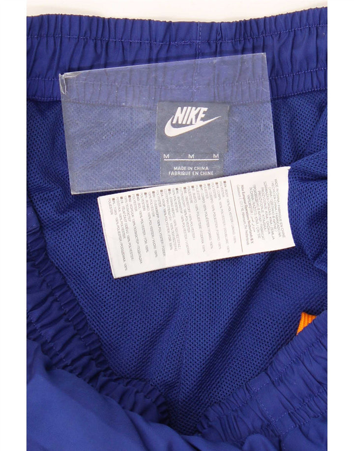 Мужские спортивные шорты Nike среднего размера, темно-синие, полиэстер