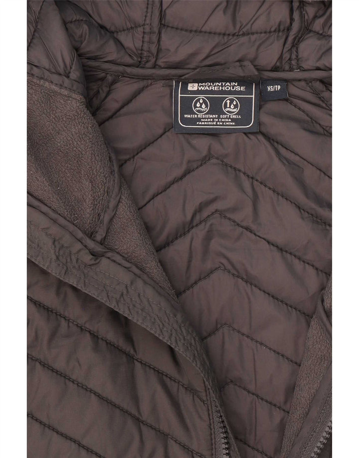 Мужская утепленная куртка с капюшоном Mountain Warehouse UK 34 XS Серый полиэстер