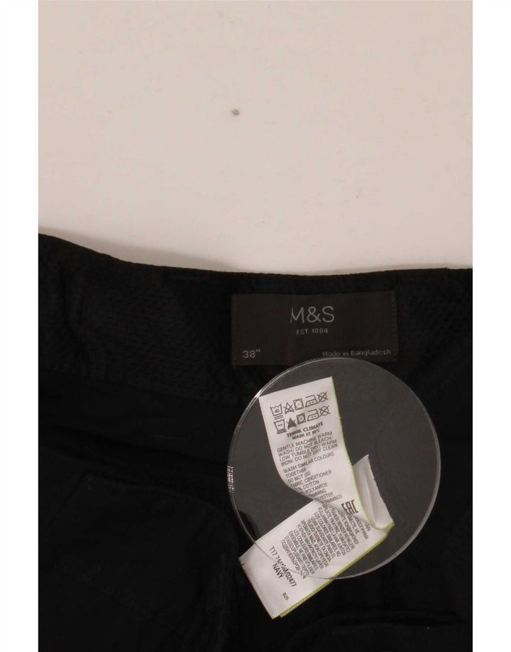 Мужские шорты карго Marks & Spencer W38 XL темно-синие, хлопок
