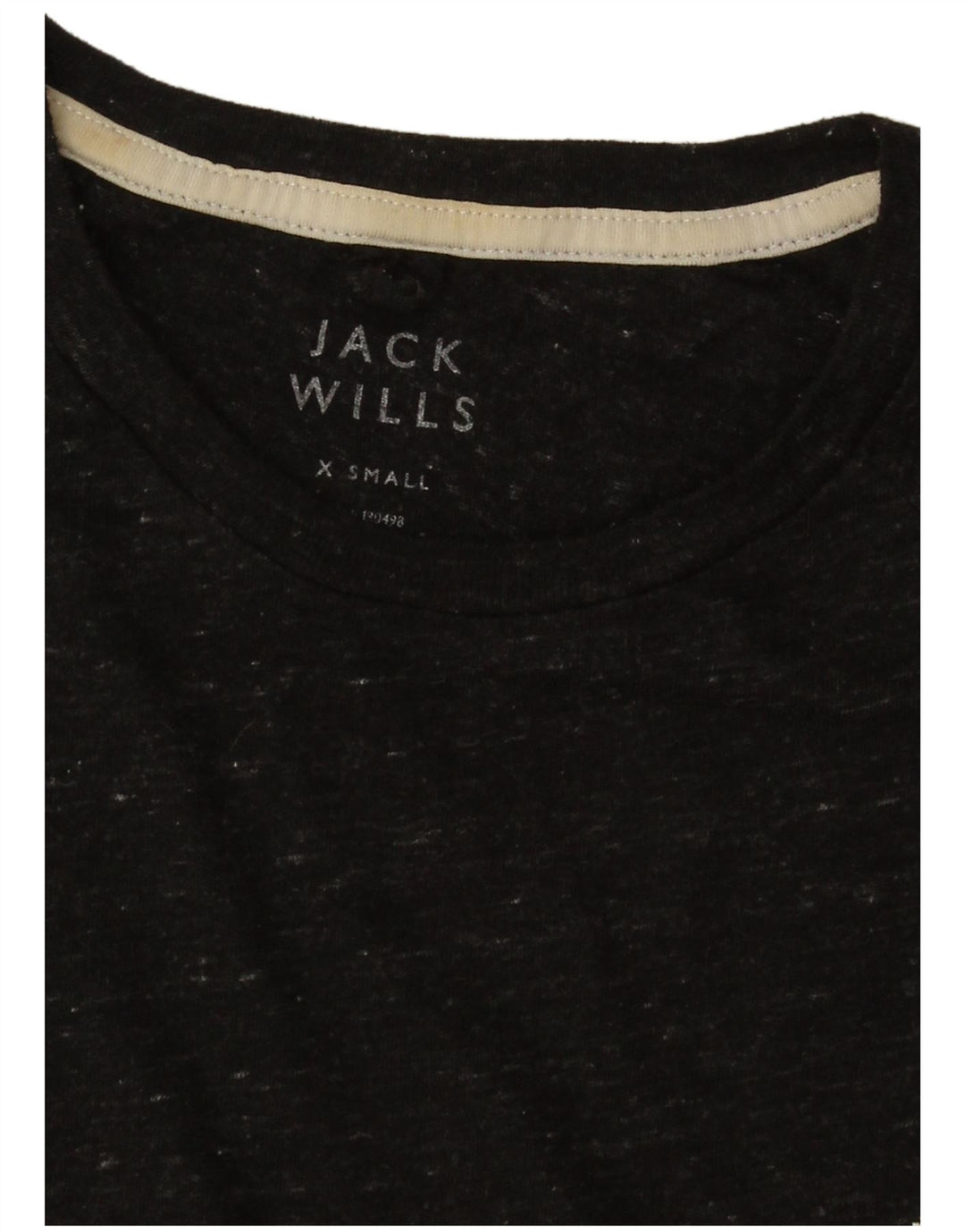 Мужская футболка Jack Wills Top XS черная в крапинку
