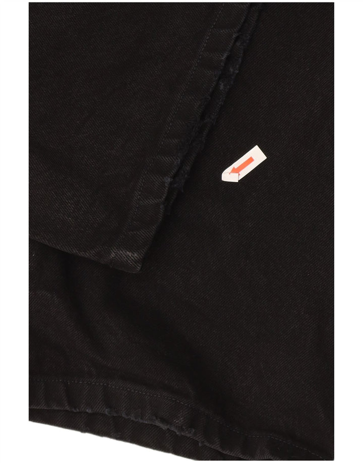 Мужские прямые джинсы Wrangler W44 L30, черный хлопок