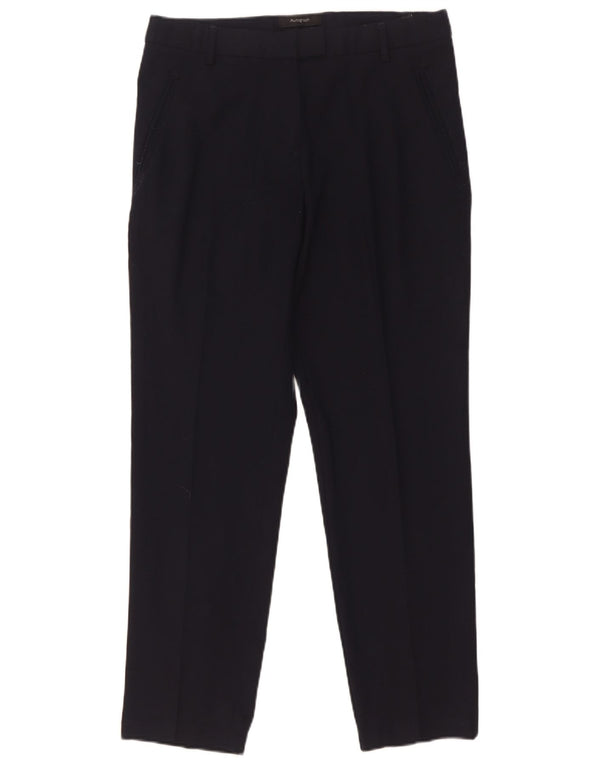 Женские костюмные брюки Marks & Spencer UK 10 Small W30 L29 Темно-синие