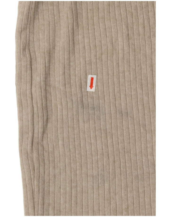 Женская юбка-миди с завышенной талией ZARA, большая, W30, серая, вискоза