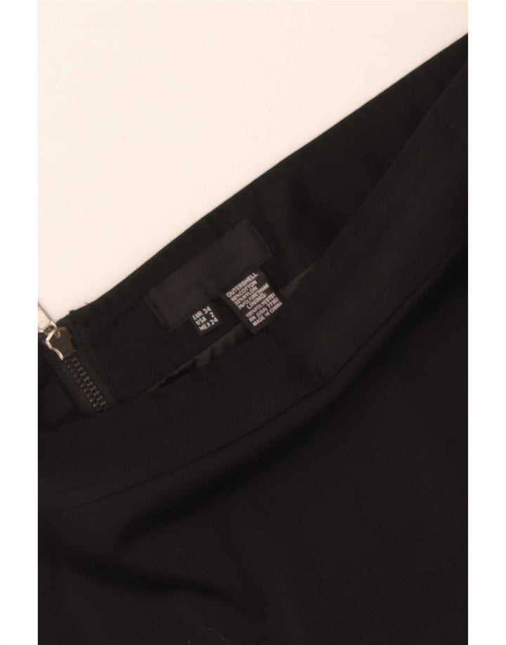 Женская юбка Zara EU 34 2XS W24, черный хлопок