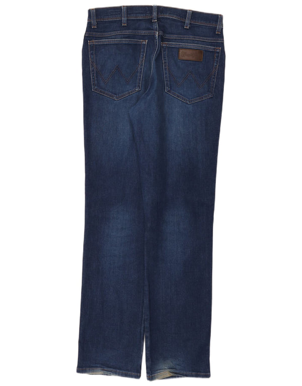 Мужские прямые джинсы Wrangler Texas W34 L34 темно-синие, хлопок