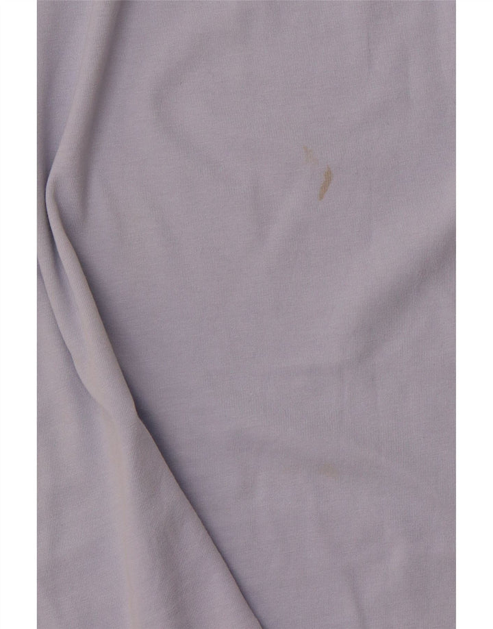 Футболка ADIDAS с рисунком для девочек, топ 13-14 лет, синий хлопок