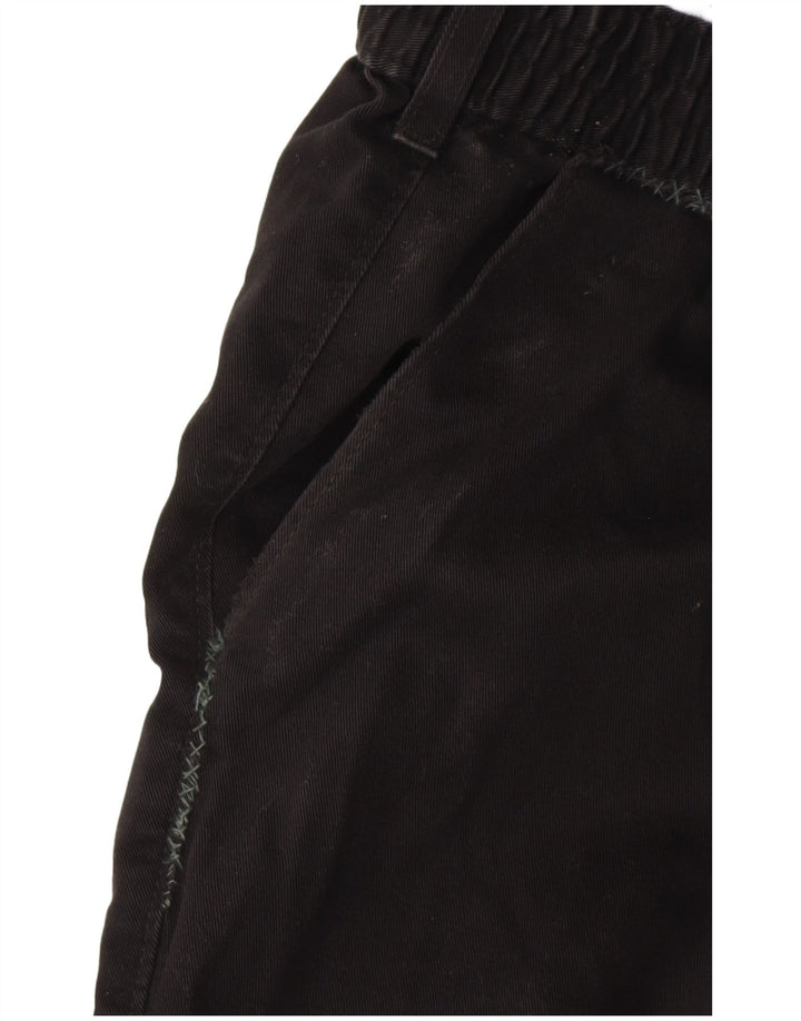 Мужские брюки-чиносы Marks & Spencer W46 L29, черные, хлопковые