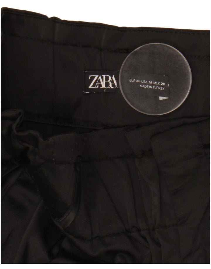 Брюки-карго женские джоггеры Zara Medium W28 L26, черные