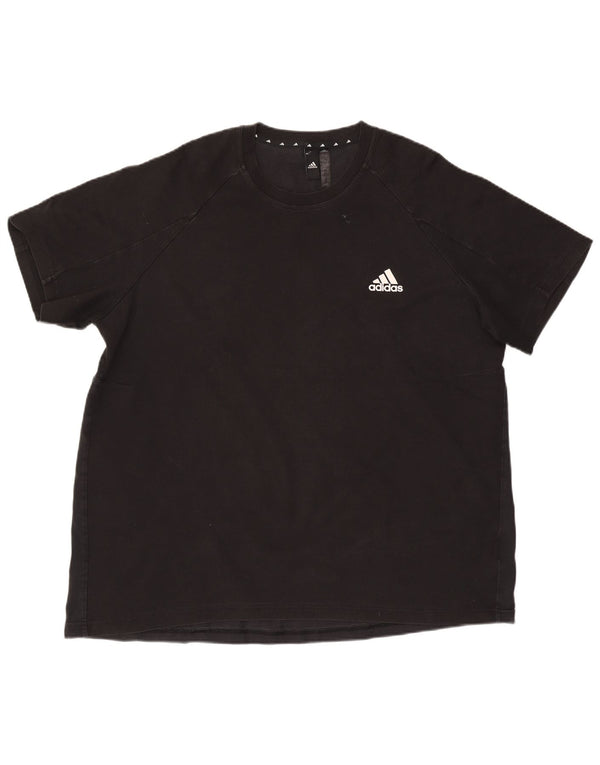Мужская футболка Adidas Top 2XL, черный хлопок