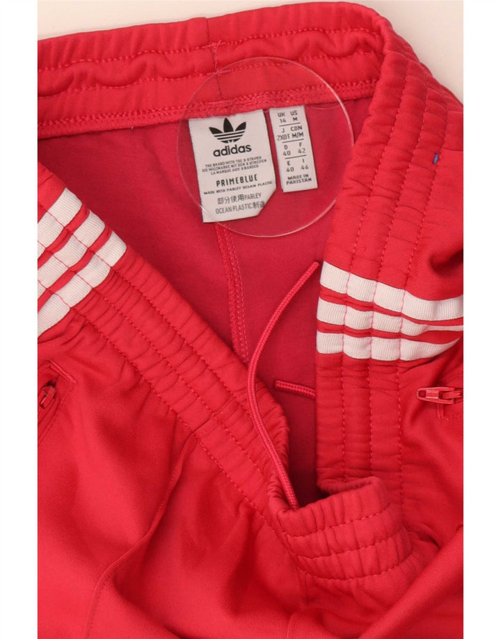 Женские спортивные брюки Adidas UK 14, средний красный