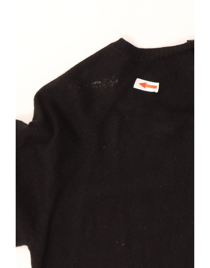 Женский кардиган Zara UK 12, средний черный вискоза