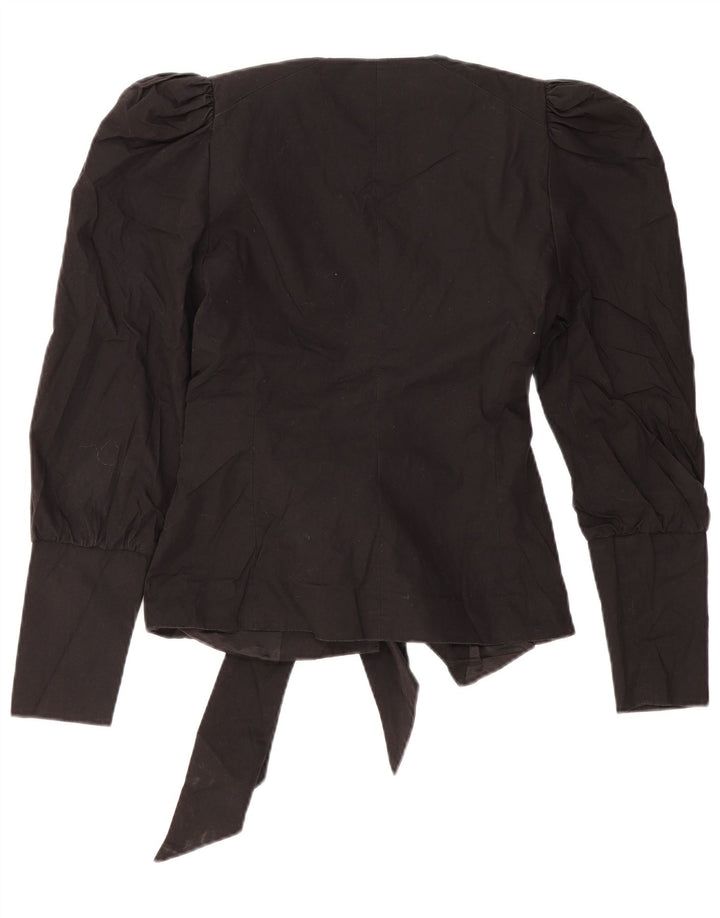 Женский пиджак Zara UK 12, средний черный