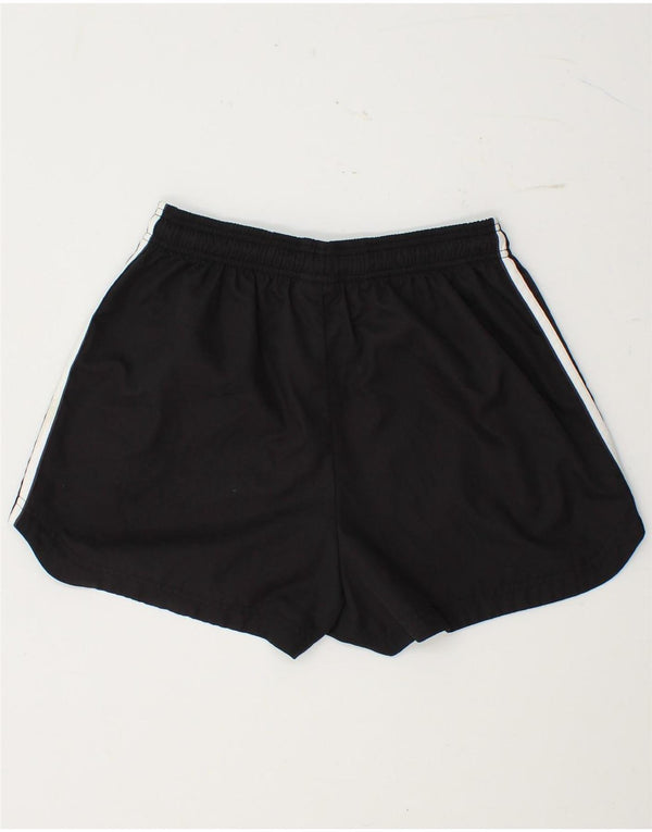 Женские спортивные шорты ADIDAS UK 12, средний черный, полиэстер